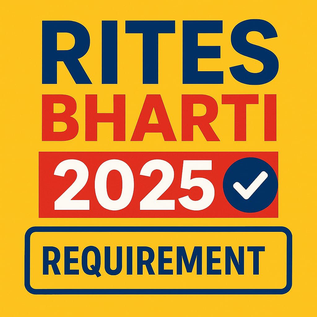 RITES Recruitment 2025